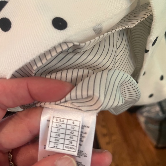 Lovely Brooks Brothers Dress sz 6 worn once perfect condition Red Fleece Collect - Picture 3 of 5